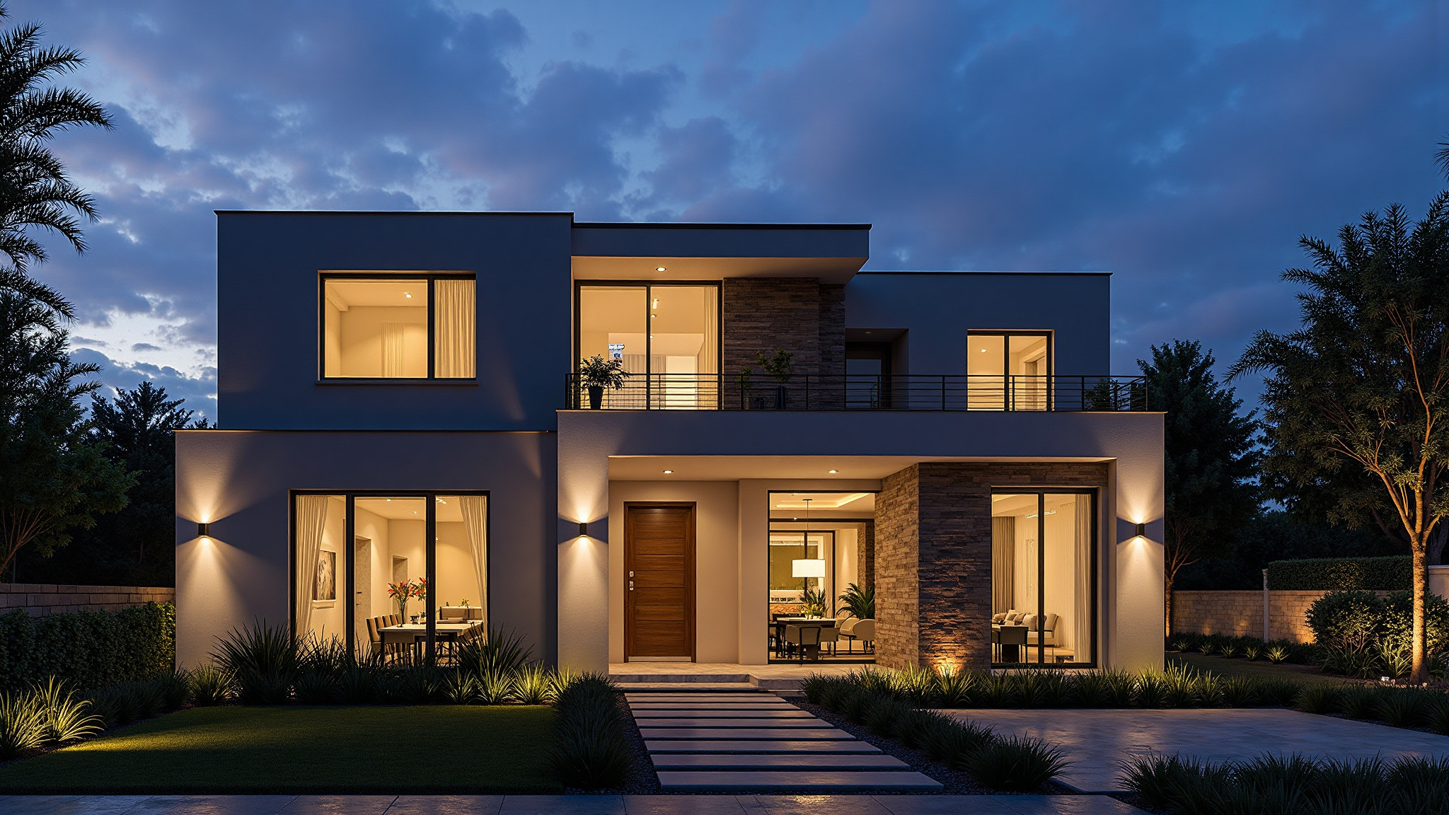Modern residence